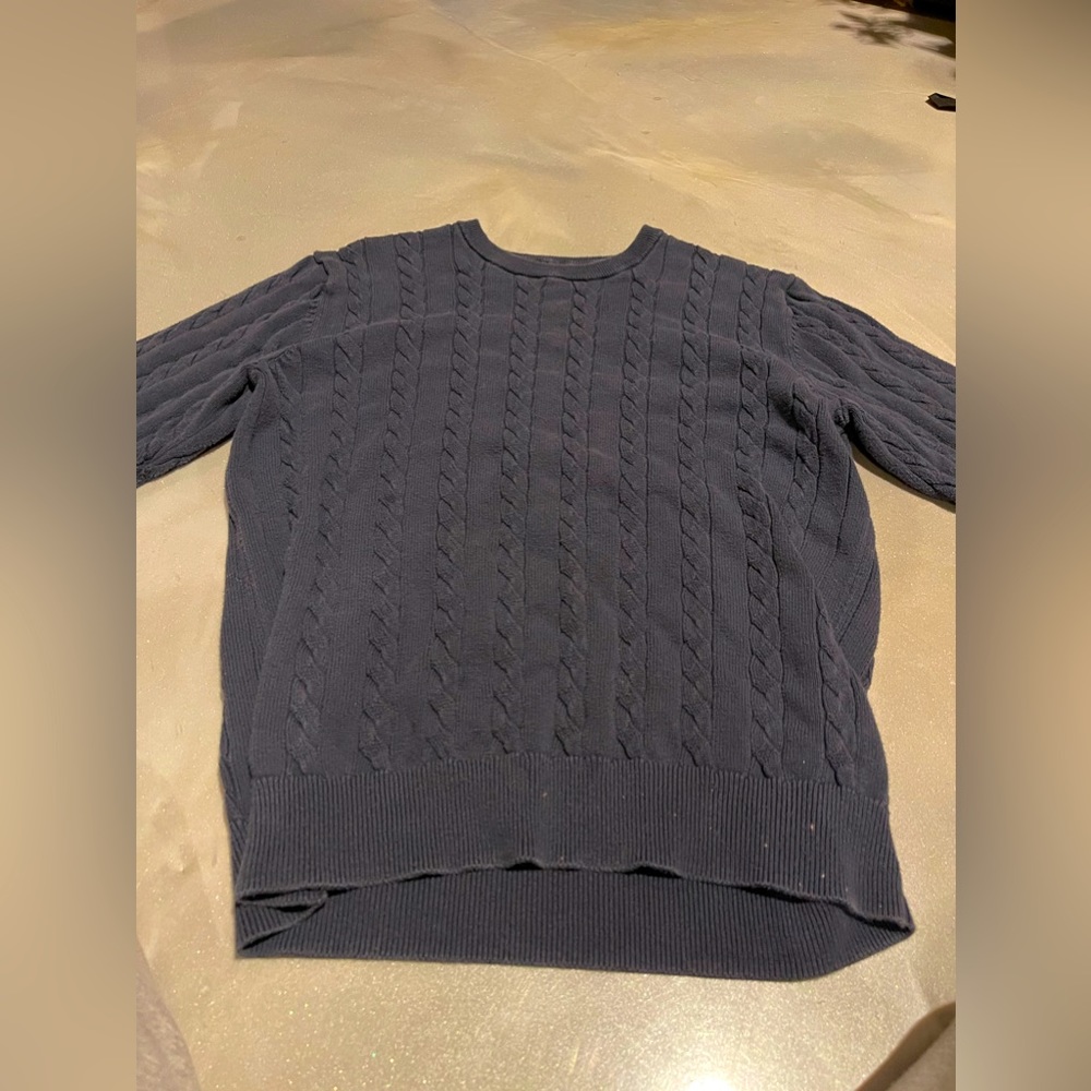 Blue brandy Melville crewneck sweater